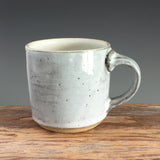 Ant Eater Mug/ Stenciled image, Slip, Glaze